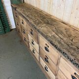 Workshop craft furniture with oak drawers early twentieth century