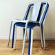 Set of three Tolix chairs