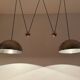 Adjustable Double Posa40 Nickel Plated Pendant Lamp by Florian Schulz