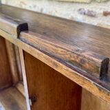 Art Deco Style Oak Wall Cabinet, Circa 1940's