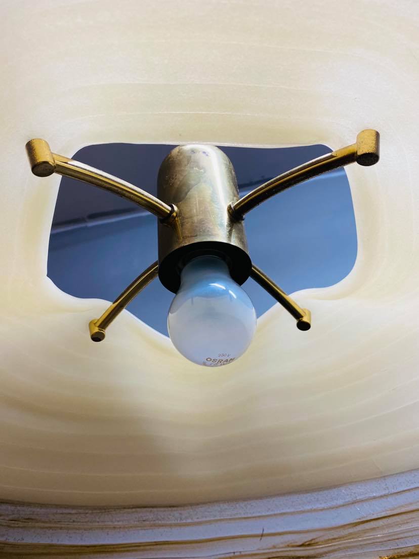 Plafonnier Italie années 70