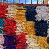 Multicolored Moroccan Rug - 195 x 160 cm