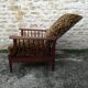 Morris armchair retractable footrest