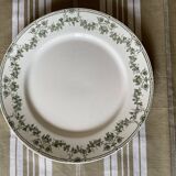 Mismatched ironstone plates