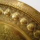 Plateau Moroccan brass vintage floral decoration