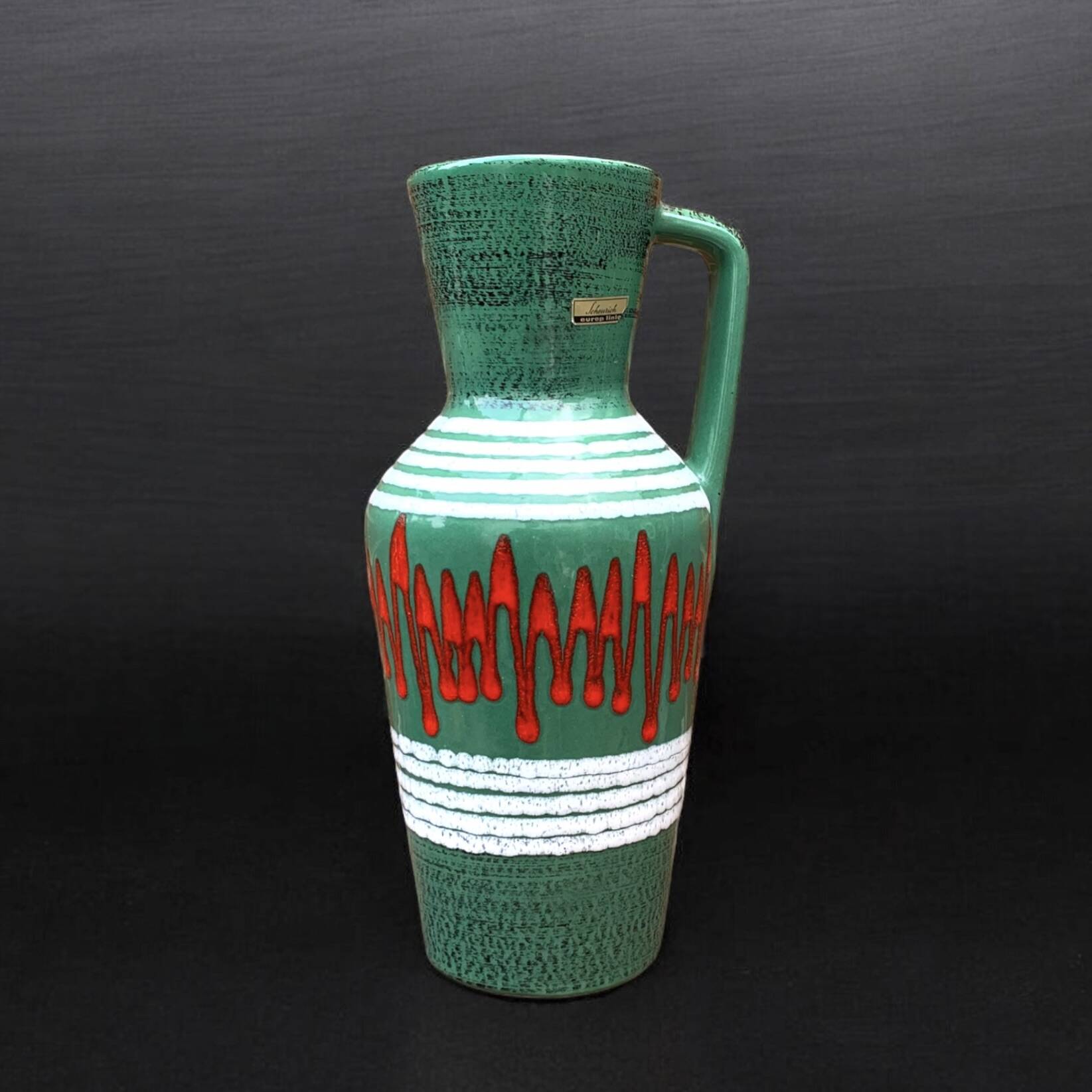 Vintage Scheurich West Germany Vase - 407 35