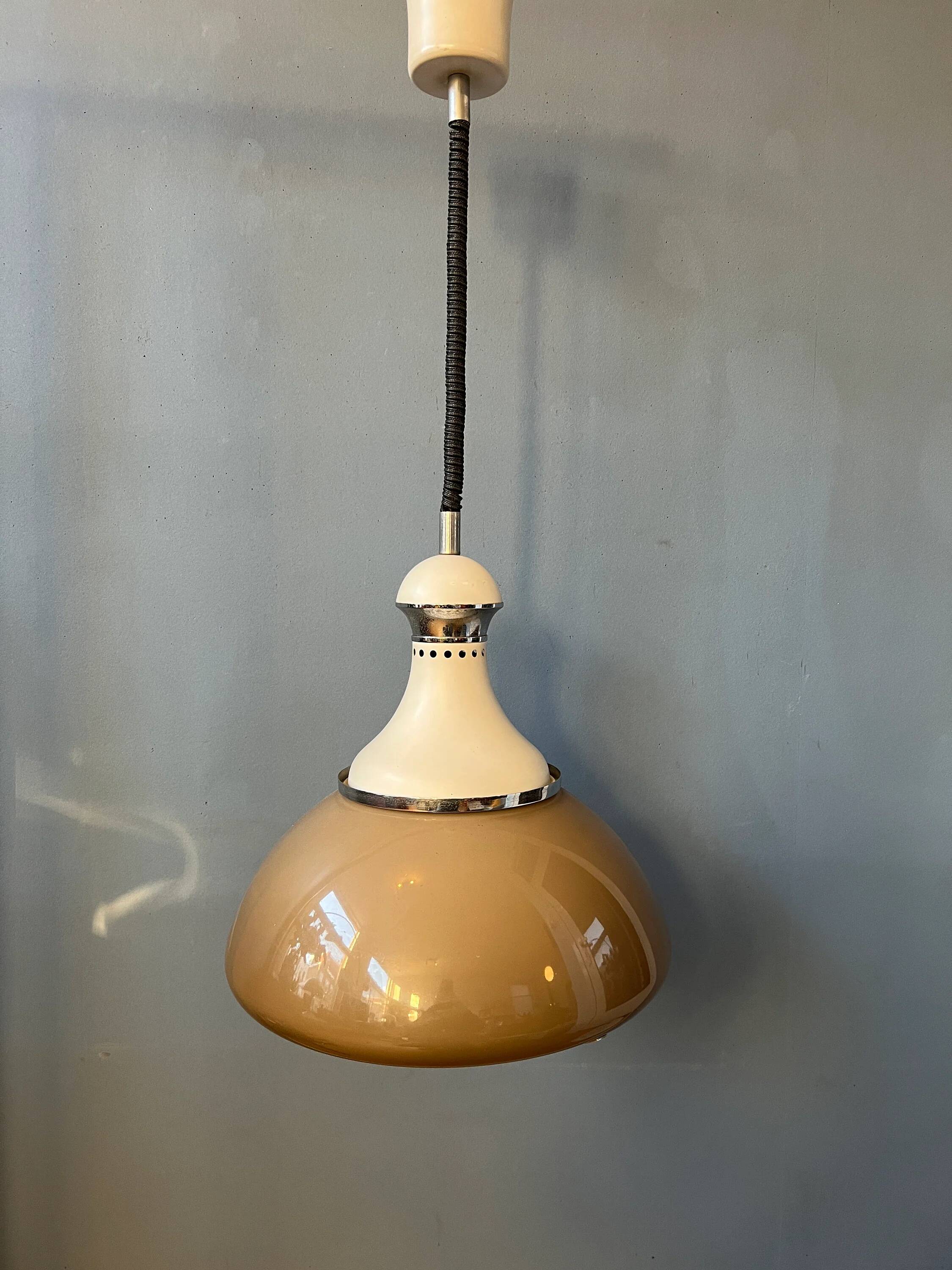 Vintage Stilux Milano beige suspension