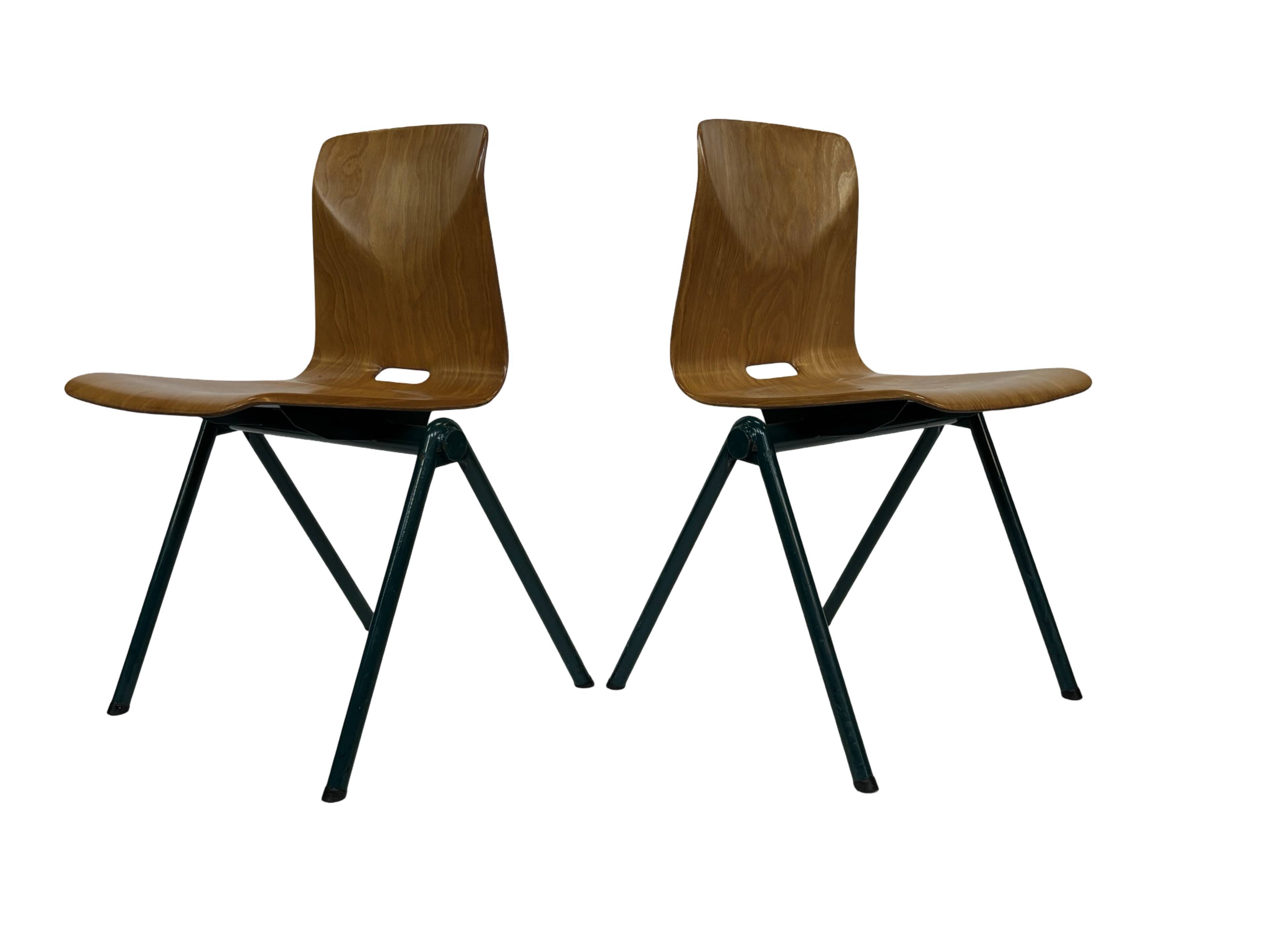 Vintage Dining Chair Industrial Pagwood from Woodmar 70's Design