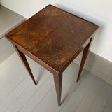 Table serves a pedestal