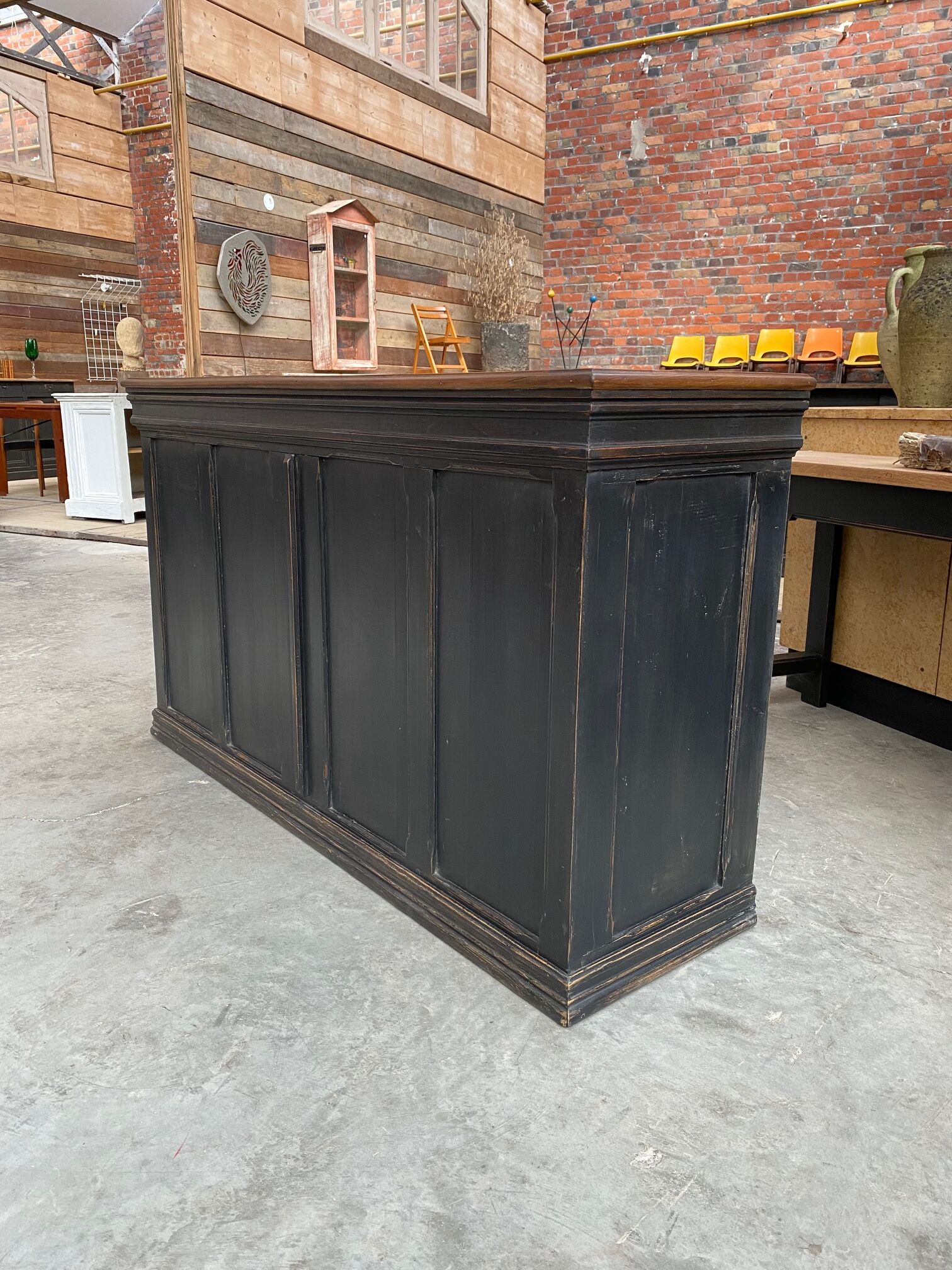 Counter beginning XXth patinated