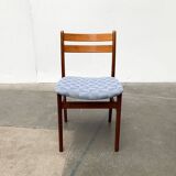 Set of chairs with a minimalist pattern, 1960s