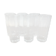 Water glasses / octagonal base juice