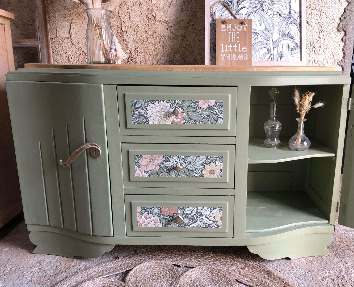 Art deco sideboard chest of drawers