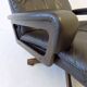 Strässel King chair brown leather armchair by Andre Vandenbeuck for WK