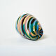 Laura de Santillana pour Venini vase verre soufflé Klee 1984