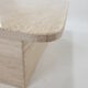 Italian Travertine Coffee Table, 1980s