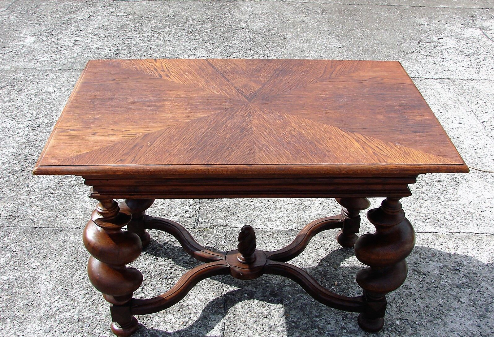 Oak table, 1950s