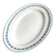 St Amand & Hamage oval ironstone dish, "Rachel" service