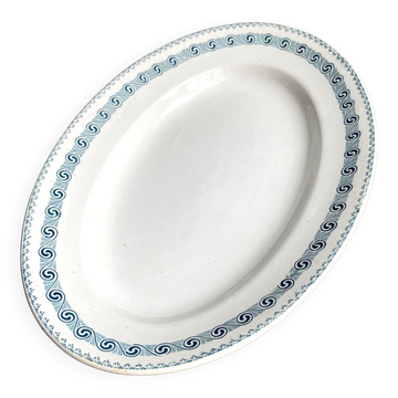 St Amand & Hamage oval ironstone dish, "Rachel" service