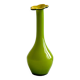 Vase en verre de forme florale, décoration vintage POP.