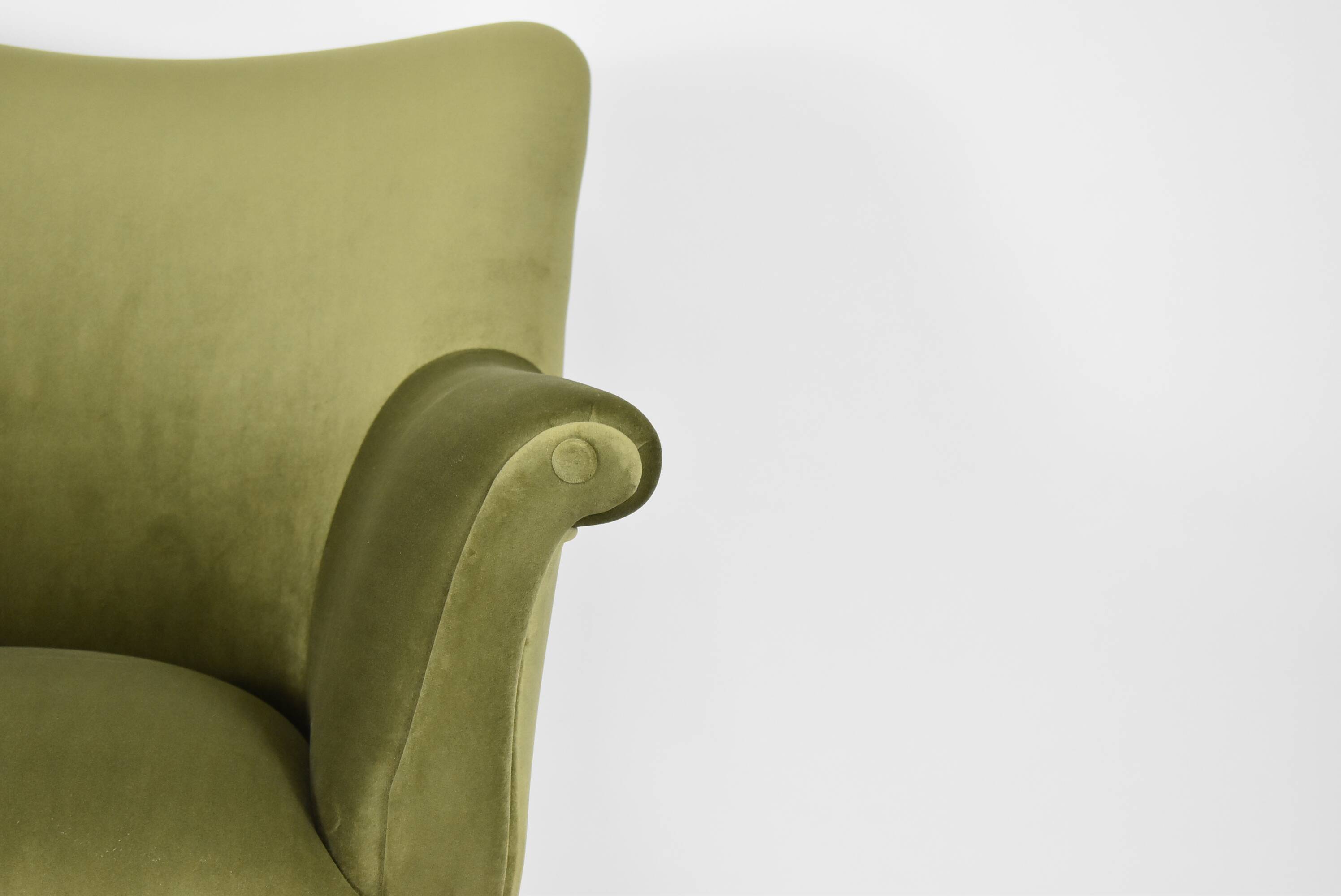 Fauteuil allemand, 1960, entièrement restauré,