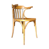 Baumann armchair in arched beech