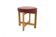 Scandinavian oak stool, Sweden, 1960
