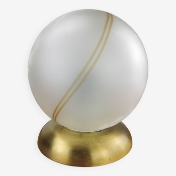Lampe de table sphère, murano
