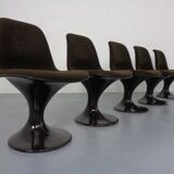 Orbit Chairs by Farner & Grunder for Herman Miller, 1970s, Set of 5