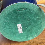 Blue ceramic lamp base
