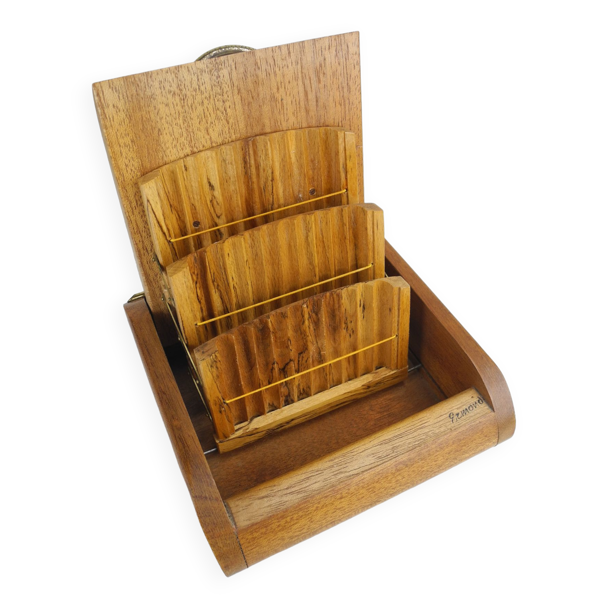 Old cigarette dispenser box popular art deco vintage