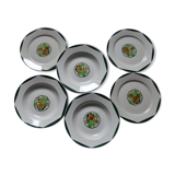 Old plates decor "art nouveau"