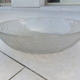 Art Deco hanging bowl in glass paste with floral pattern