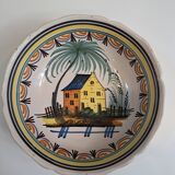 Nevers earthenware salad bowl