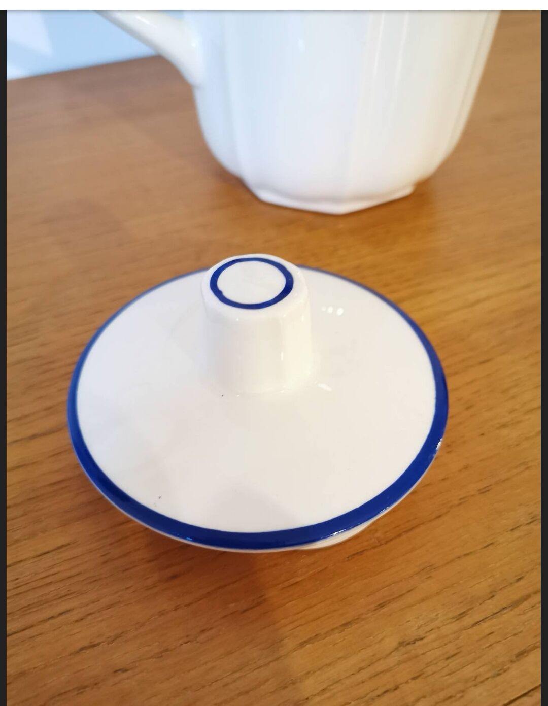 Old Badonviller earthenware coffee maker