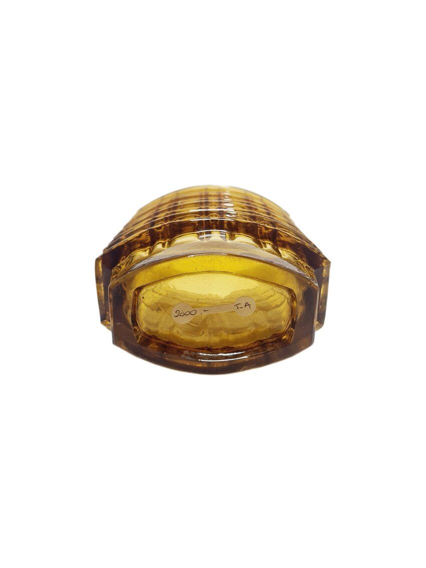 New Look Optical Vase by Jan Sylwester Drost for Ząbkowice Glassworks, 1970s