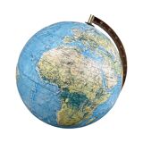 Lamp, illuminated globe, Scan Globe, Denmark 1970s.