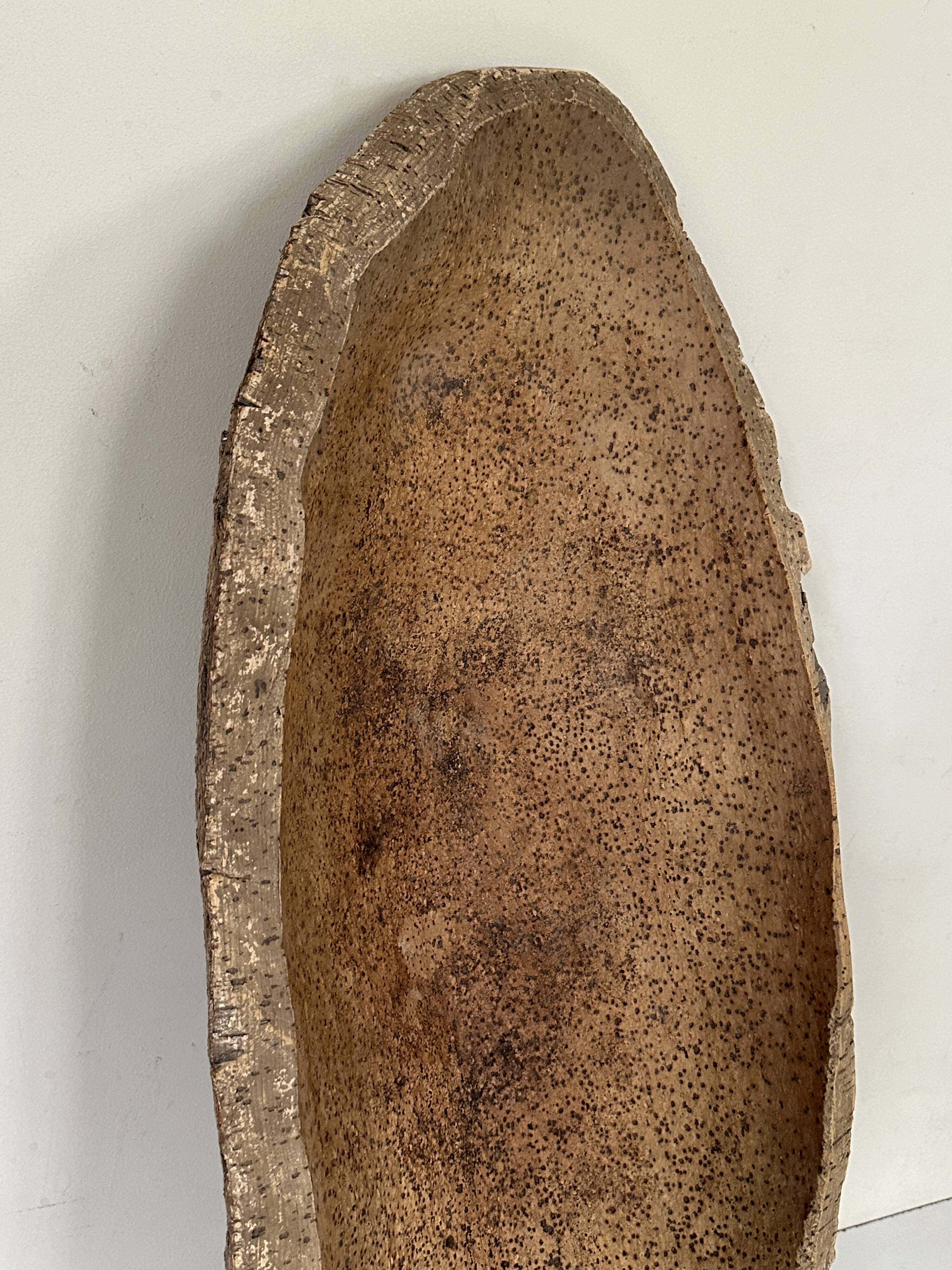 Large vintage cork centerpiece cup from the 60s