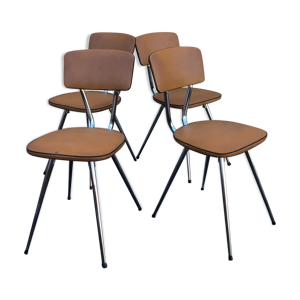 4 chaises en formica