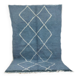 Tapis berbère en laine fait main