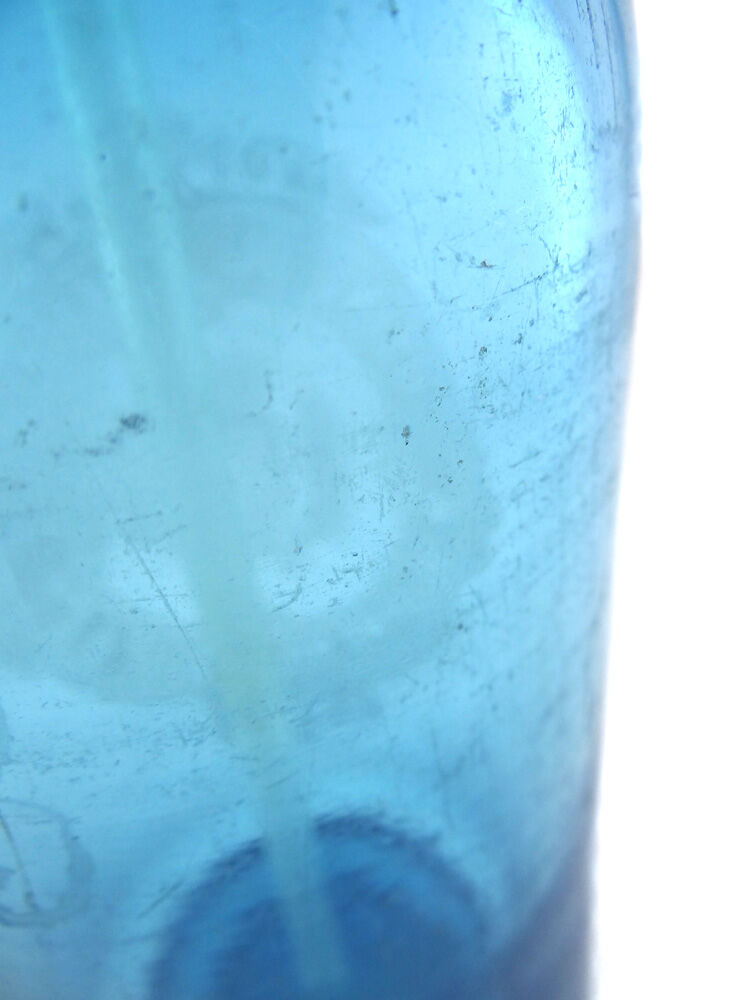 Siphon à eau de seltz bleu saint-malo