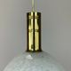 60s 70s Peill & Putzler hanging lamp ceiling lamp glass space design lamp