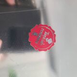 Round silver tarnish-resistant tray