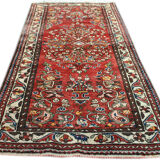Authentic Persian carpet middle XXth size 102x198cm