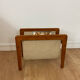 Porte revue scandinave en teck