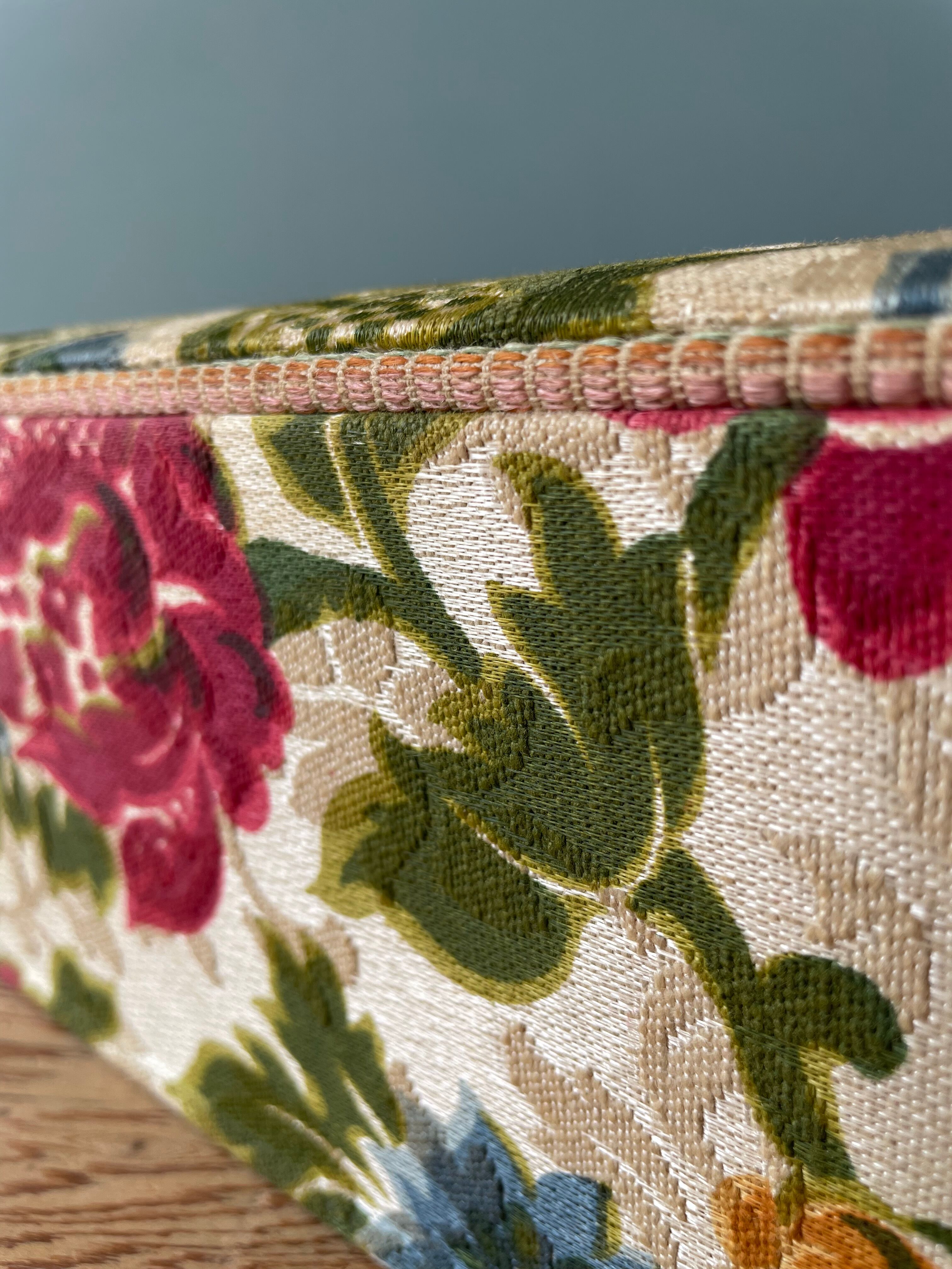 Old vintage sewing box