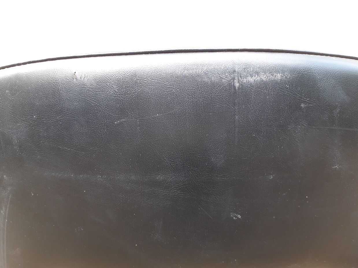 Black office chair 1970