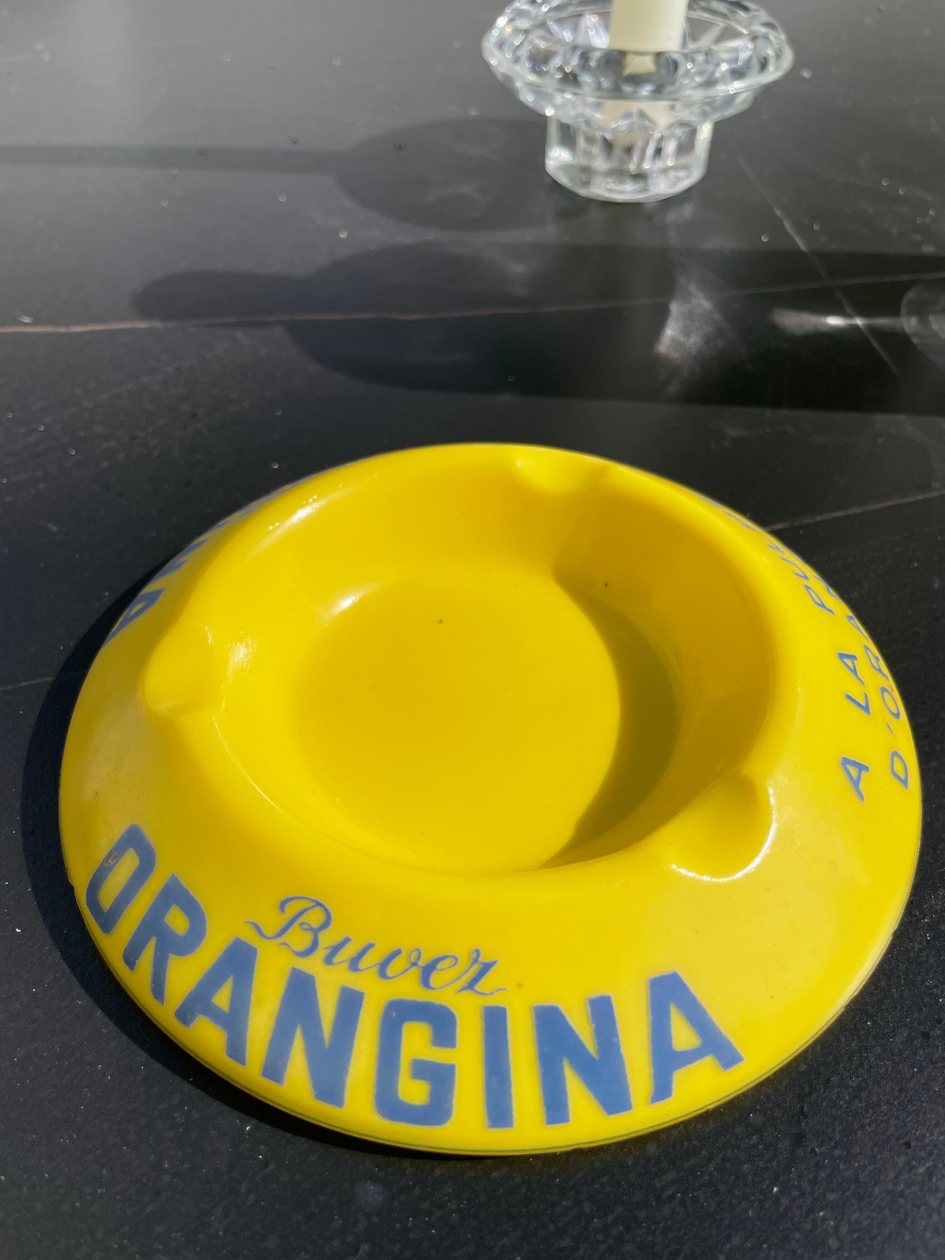 Orangina Ashtray