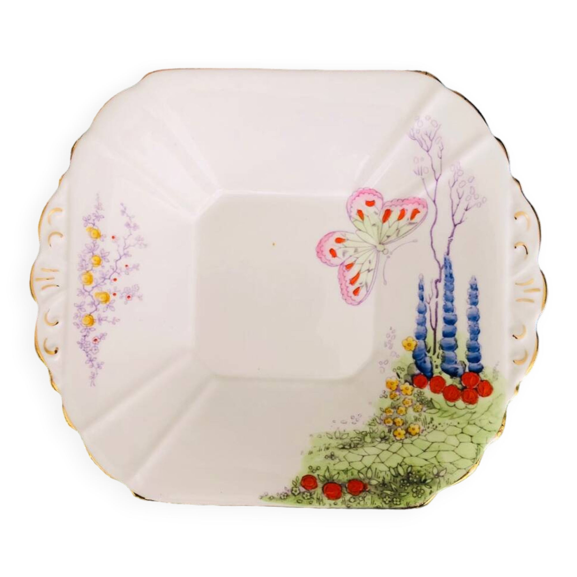 Service thé porcelaine anglaise Melba