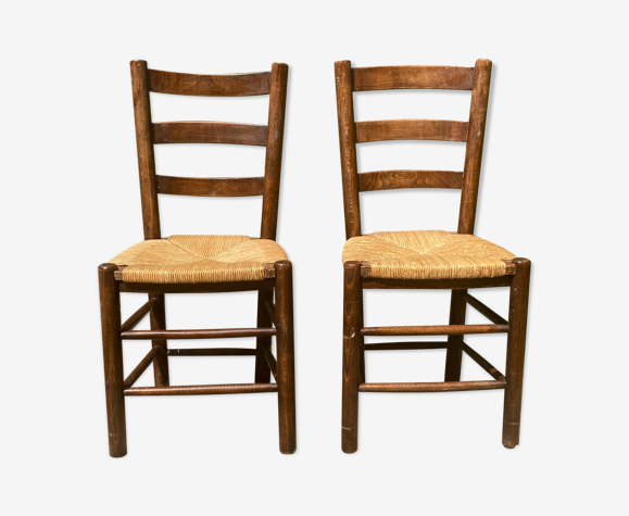 Chaises en paille